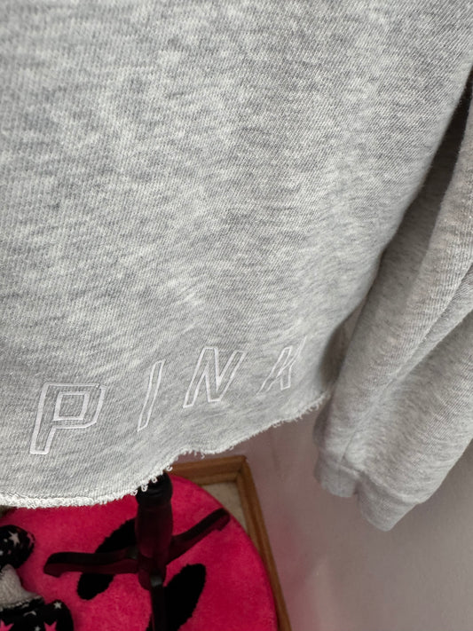 VS PINK SWEATER GRAY